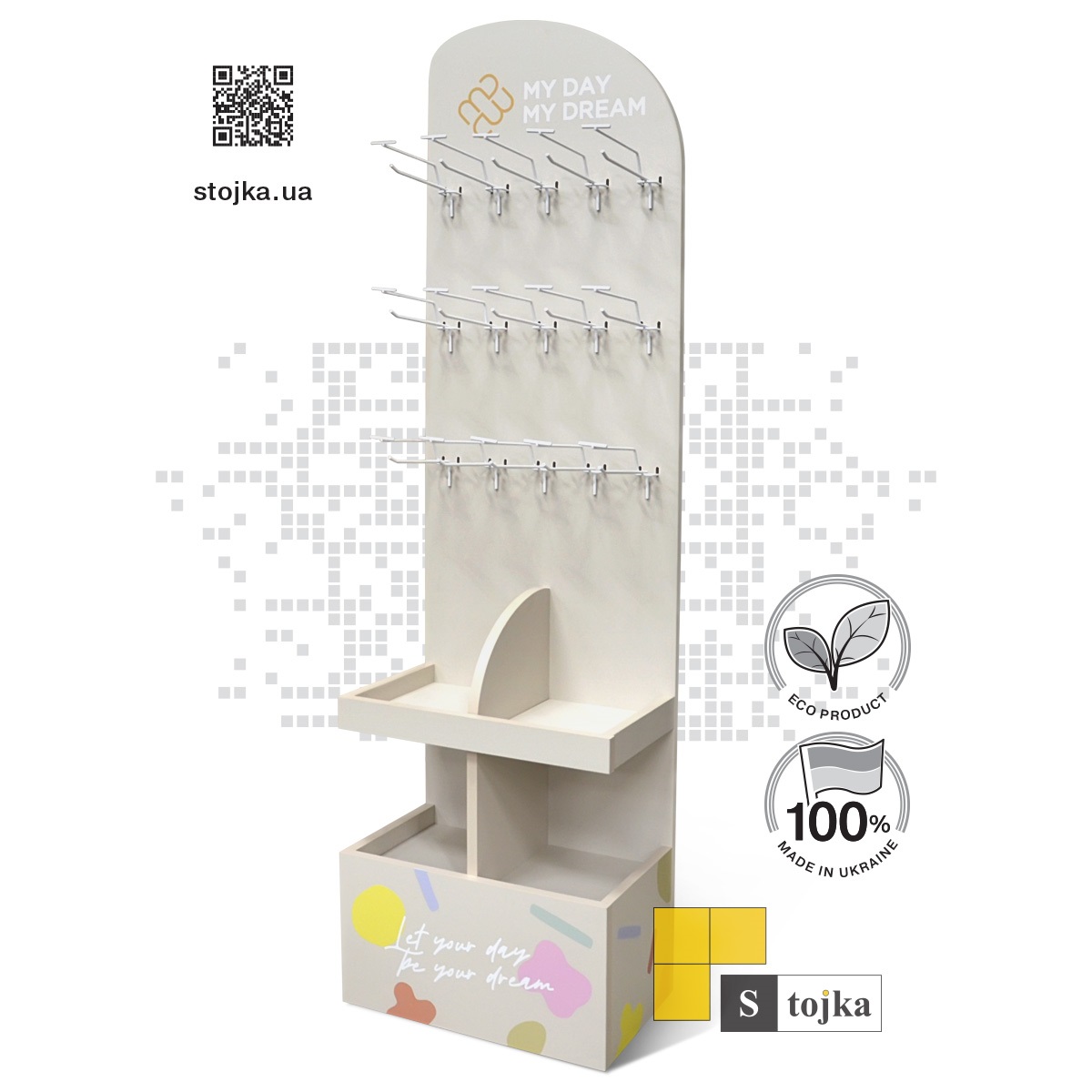 Торгова стійка для шкарпеток