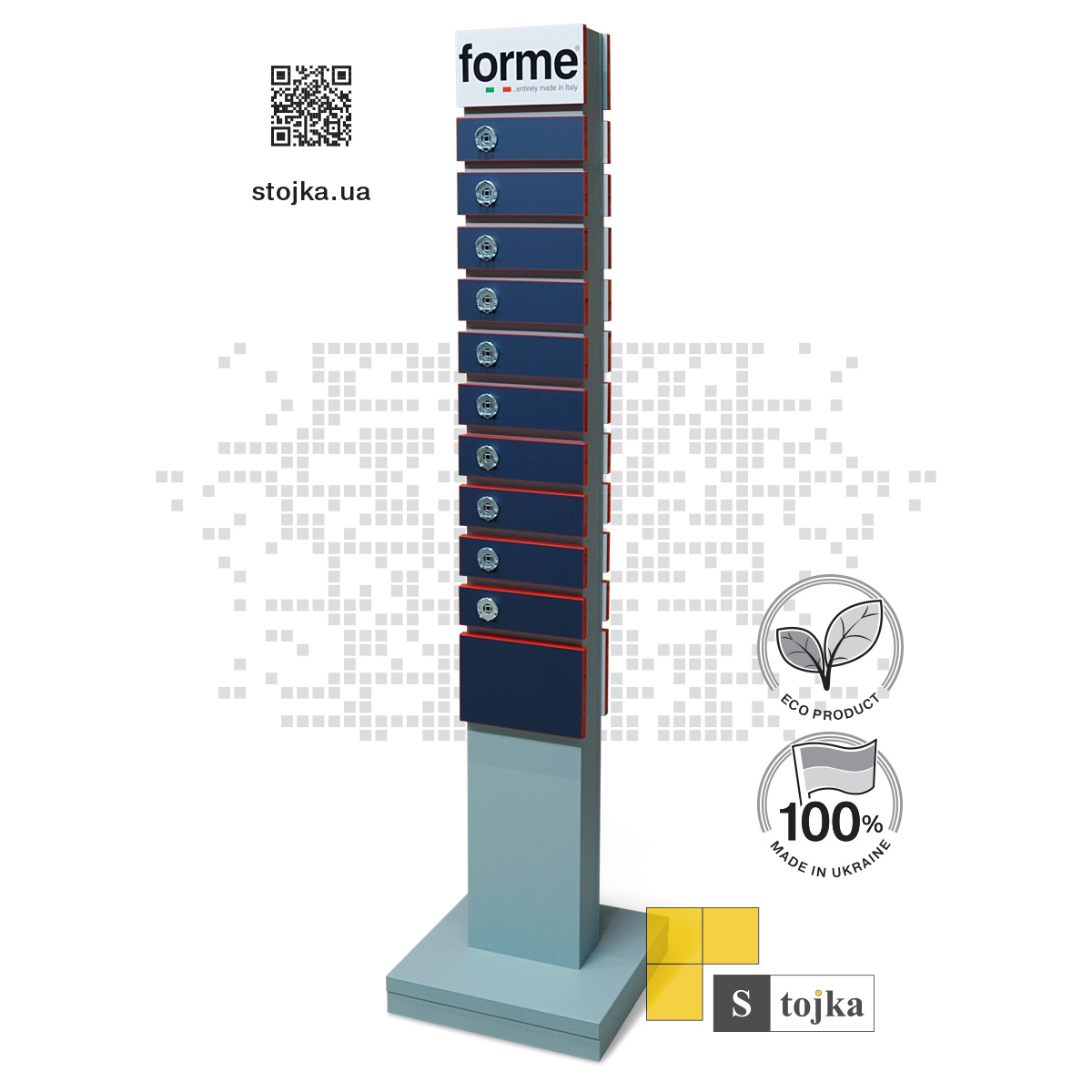 Торгова стійка для дверних ручок