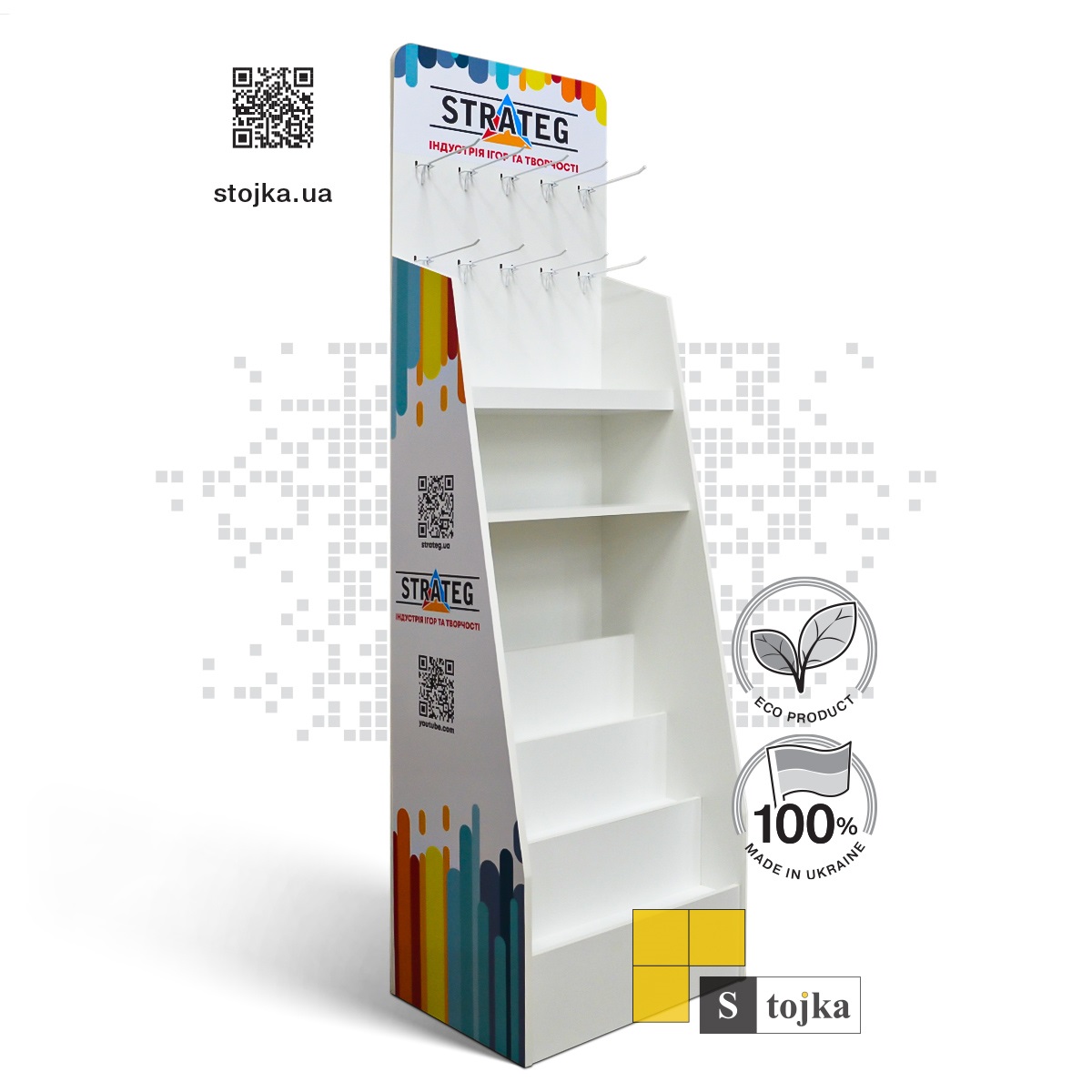 Торговая стойка для игр