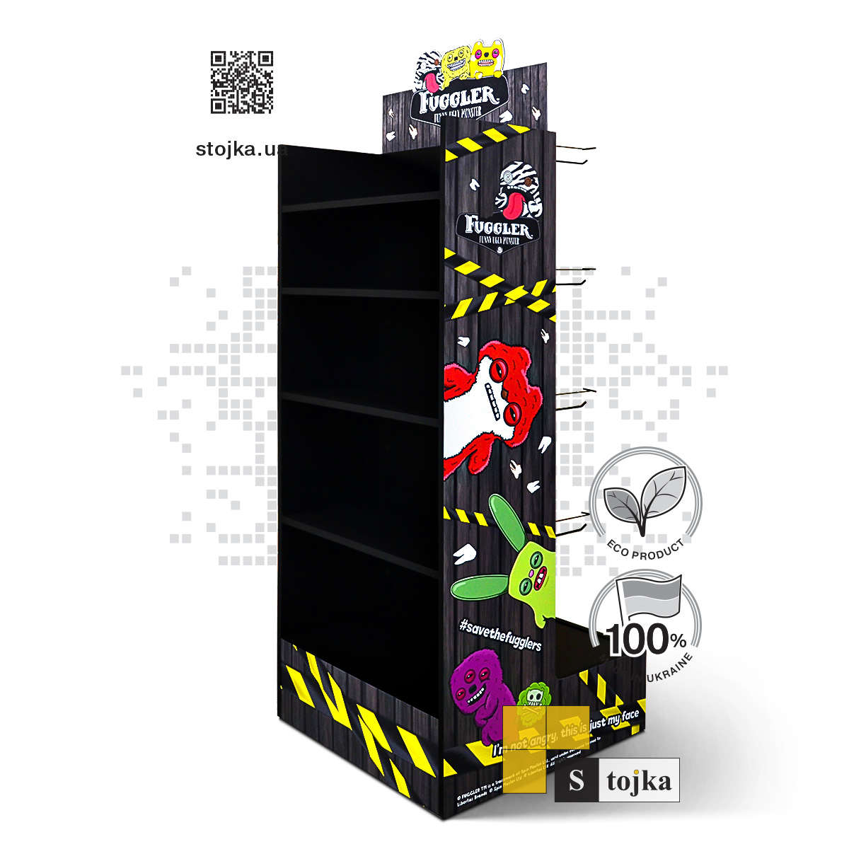 Торговая стойка для игрушек