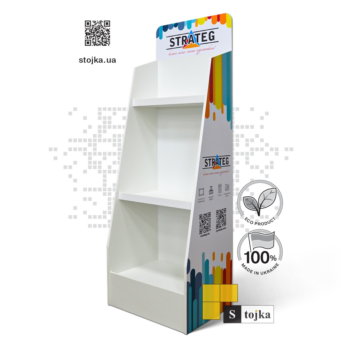 Торговая стойка для картин