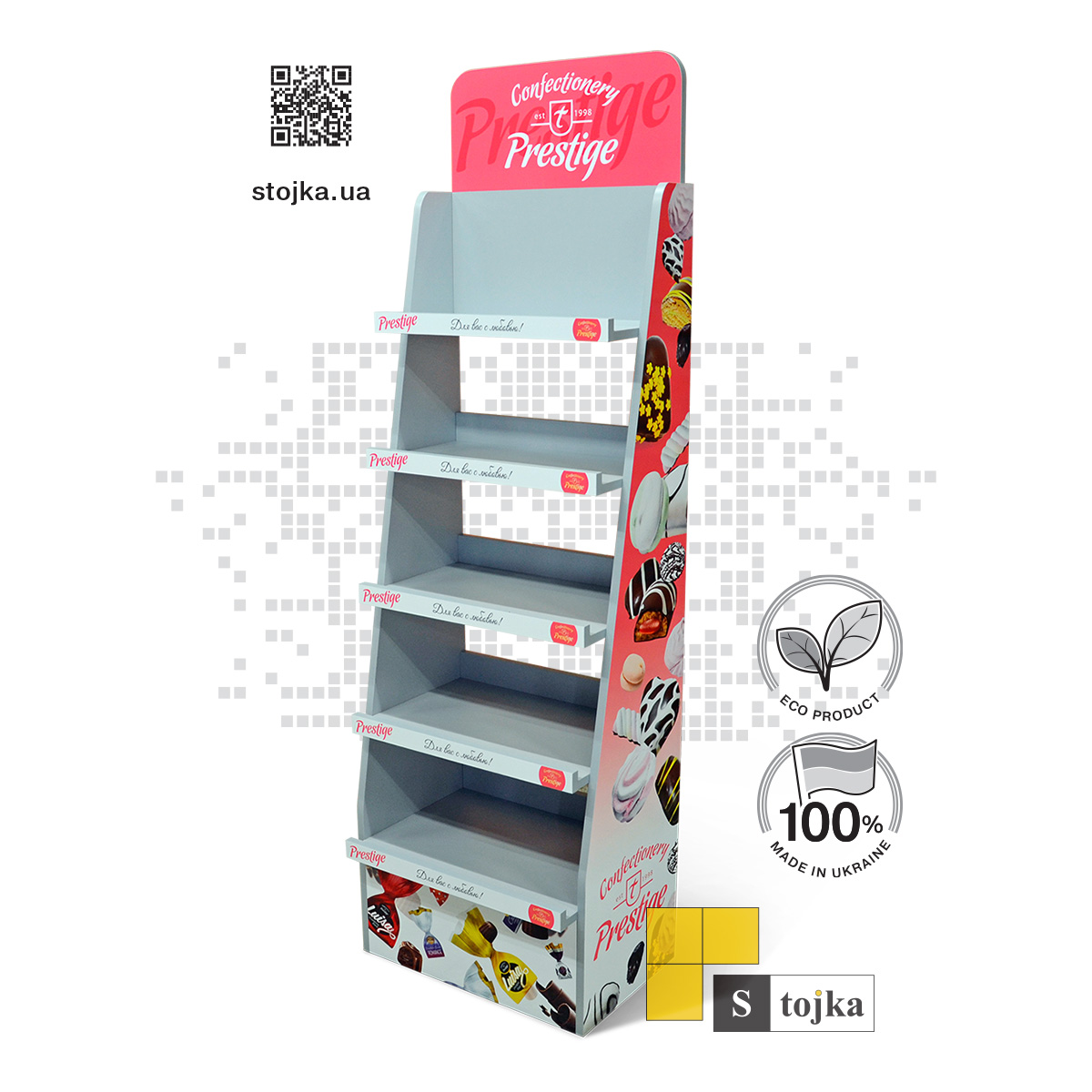 Торговая стойка для шоколада