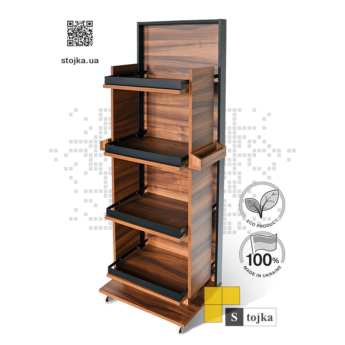 Торговая стойка для шоколада